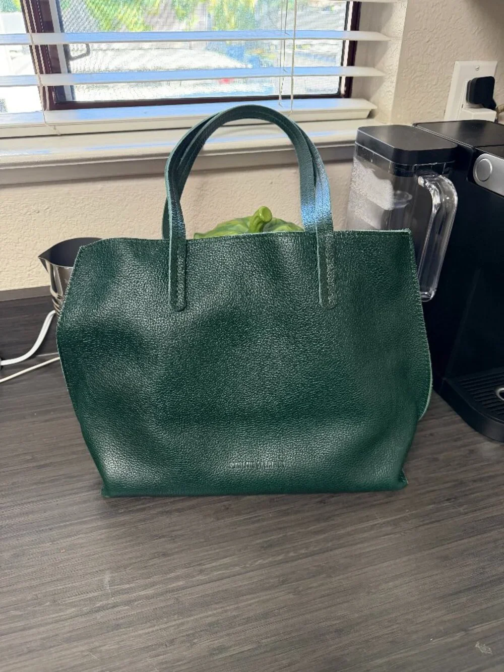 Portland Leather Goods Medium August in Forest Green